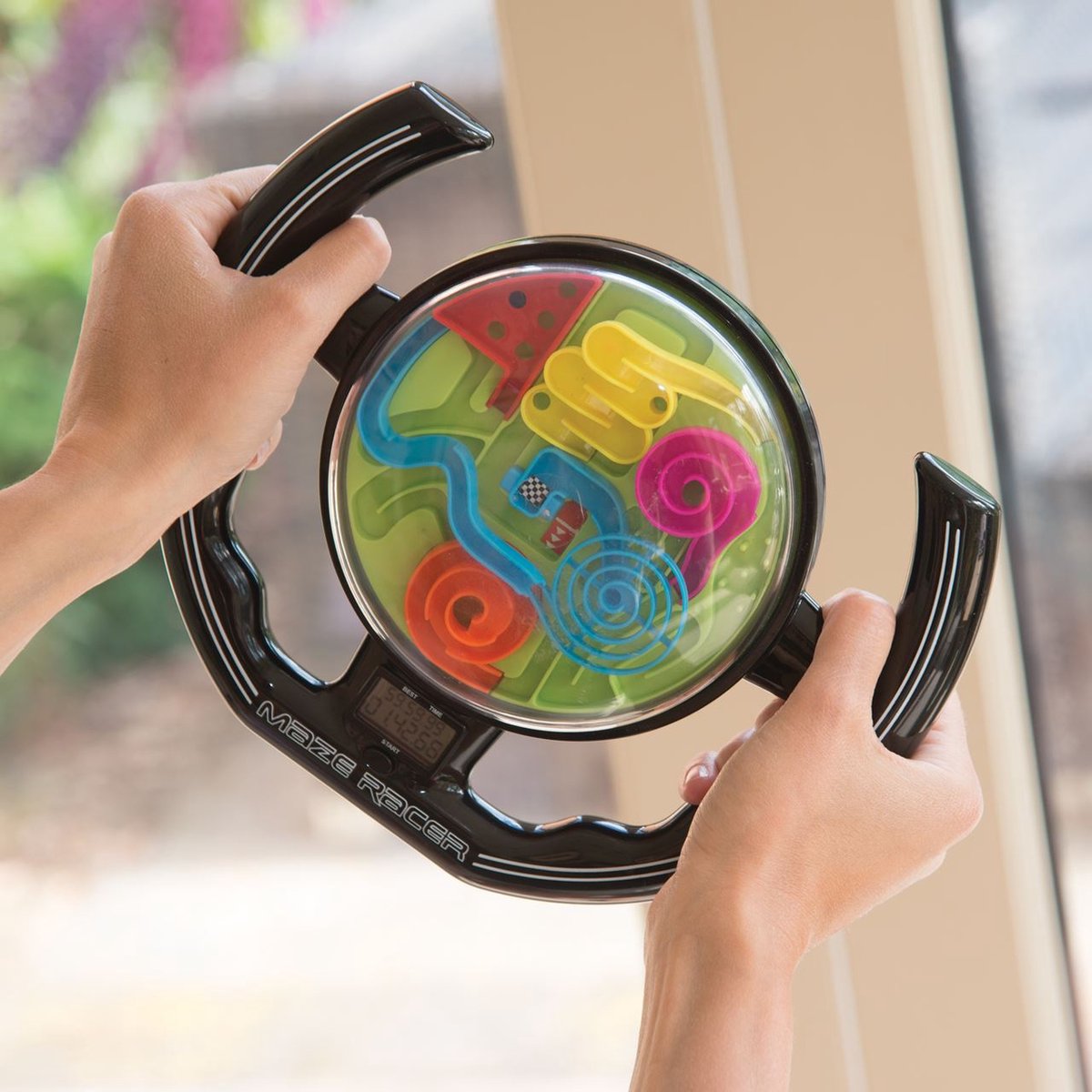 Funtime doolhofspel Racing Maze 26,5 cm ABS zwart