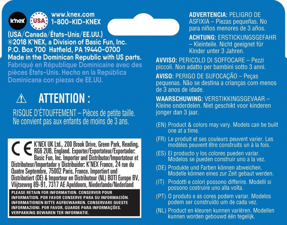 K'NEX K'NEX bouwset Kraan junior 12,4 x 9,6 cm 57 stukjes