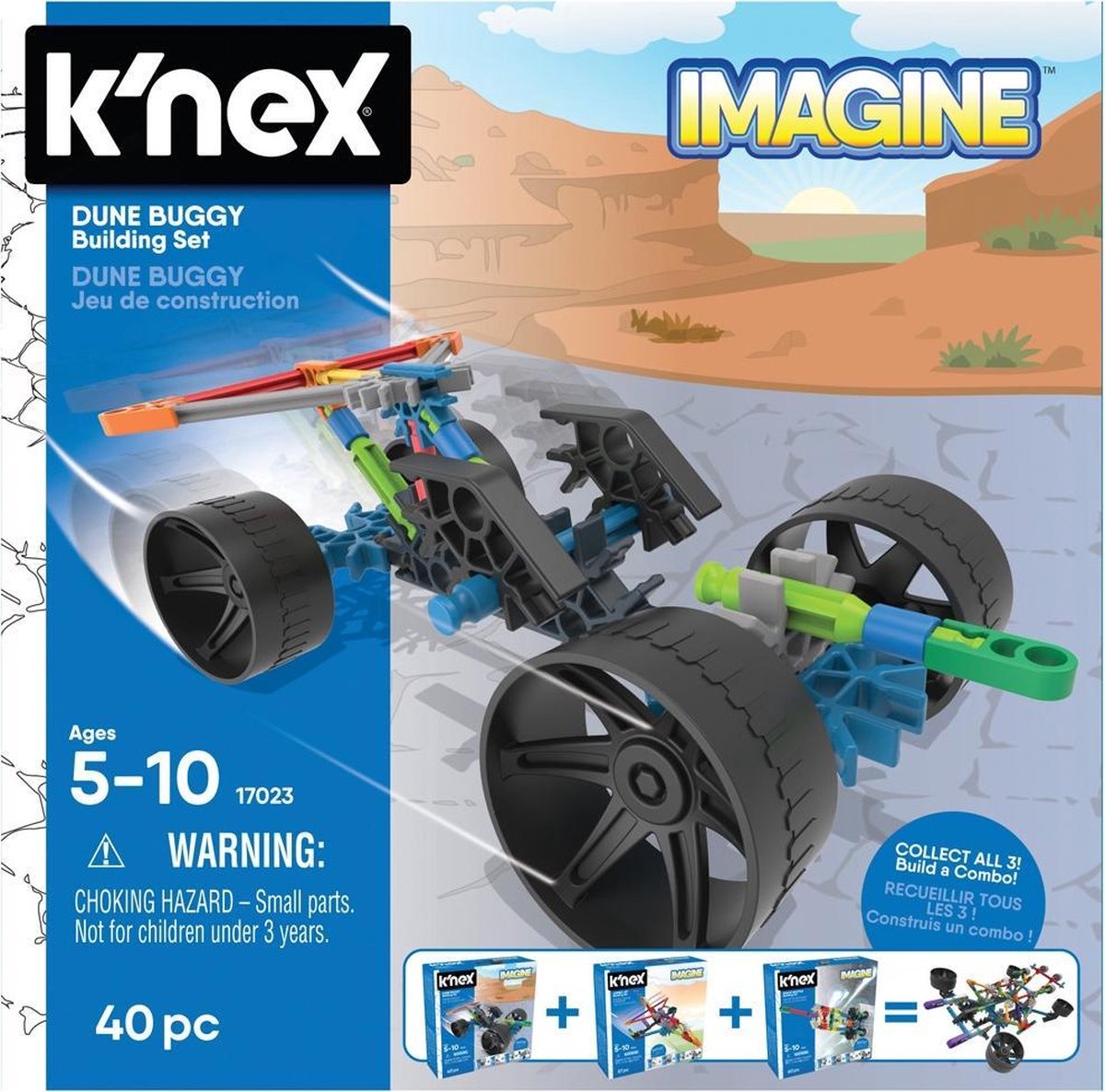 K'NEX K'NEX bouwset Dune Buggy junior 15,2 x 5,1 cm 40 stukjes