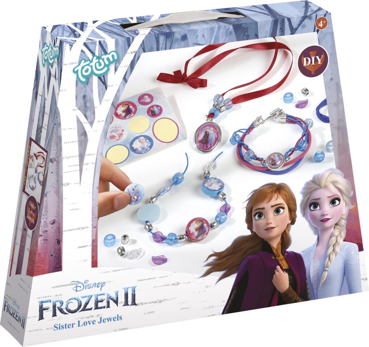 Totum juwelen maken Frozen 2 Sister Love 10 delig