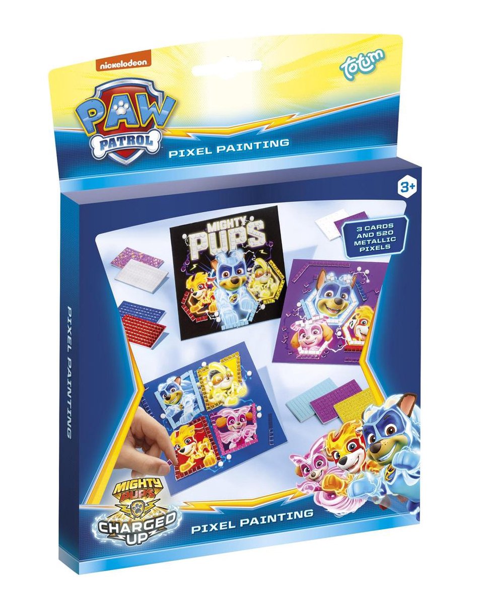 Totum mozaïek kunst Paw Patrol junior 4 delig