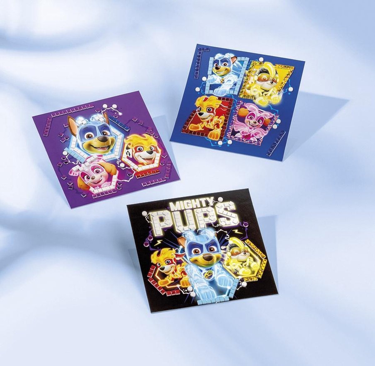 Totum mozaïek kunst Paw Patrol junior 4 delig