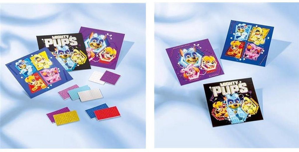 Totum mozaïek kunst Paw Patrol junior 4 delig