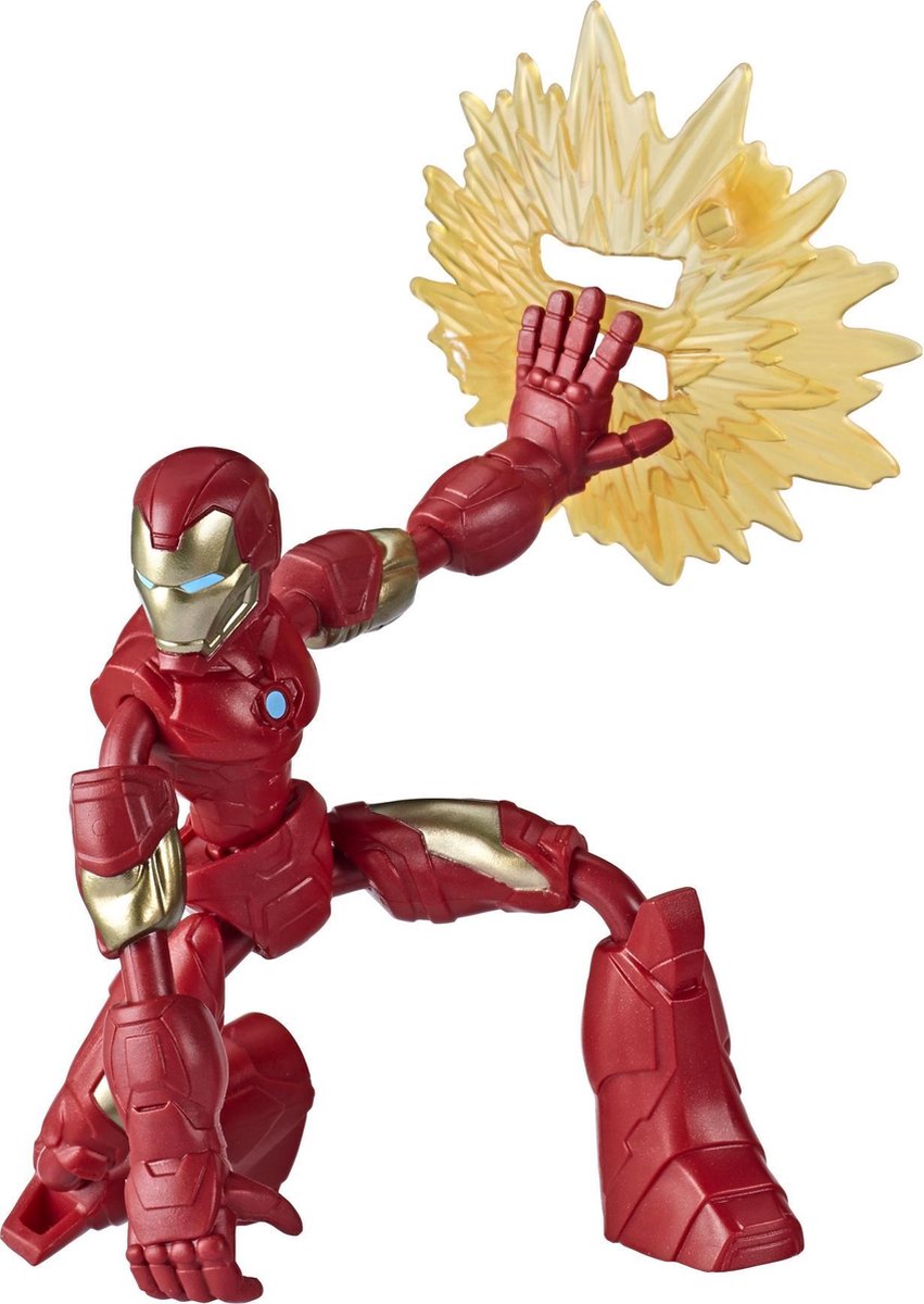 Avengers Marvel actiefiguur Iron Man 15 cm jongens rood/goud