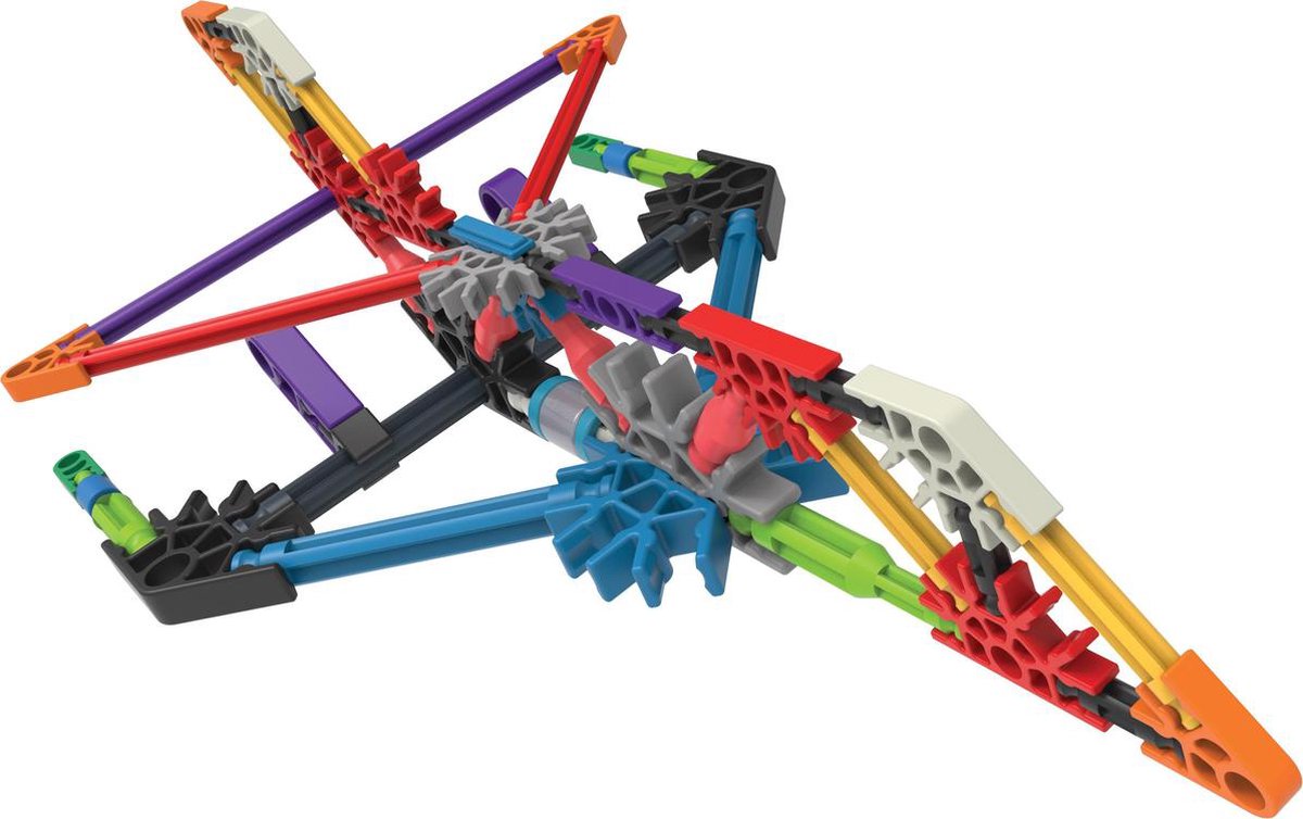 K'NEX K&apos;NEX bouwset Jumbo Jet junior 15,2 x 5,9 cm 57 stukjes