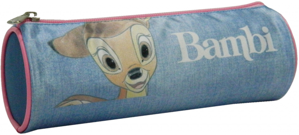 Disney etui Bambi meisjes 22 x 7 cm polyester roze - Blauw