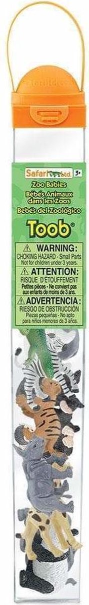 Safari speelset Zoo babies Toob junior 11 delig