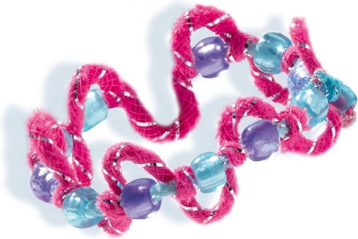 knutselset glitter armbanden ontwerpen - Roze