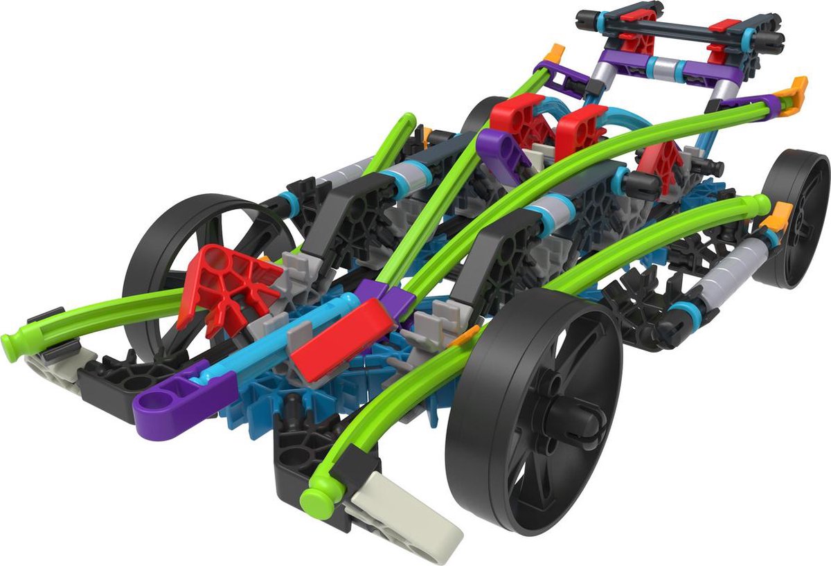 K'NEX K&apos;NEX bouwset Stoere Auto&apos;s jongens 22,9 x 5,1 cm 206 stukjes
