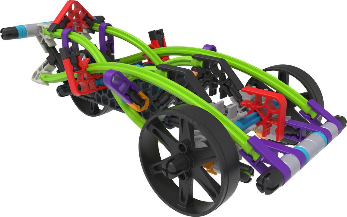 K'NEX K&apos;NEX bouwset Stoere Auto&apos;s jongens 22,9 x 5,1 cm 206 stukjes