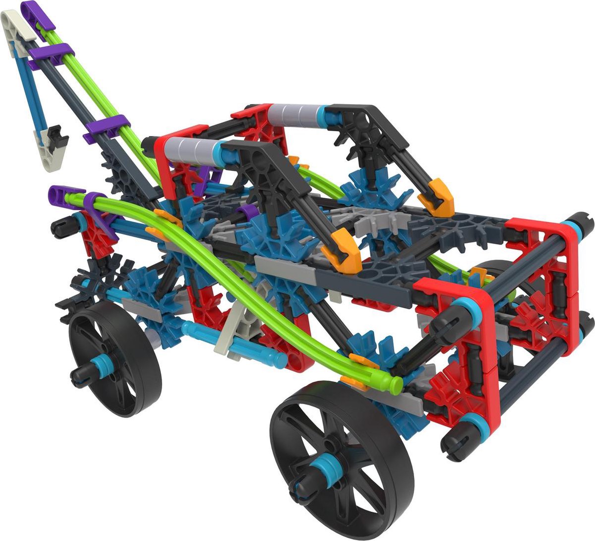 K'NEX K&apos;NEX bouwset Stoere Auto&apos;s jongens 22,9 x 5,1 cm 206 stukjes