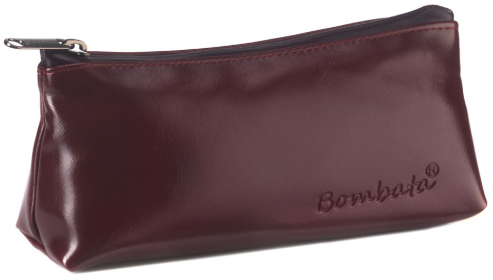 Bombata etui Evolution Triangle 20 cm kunstleer donker - Rood