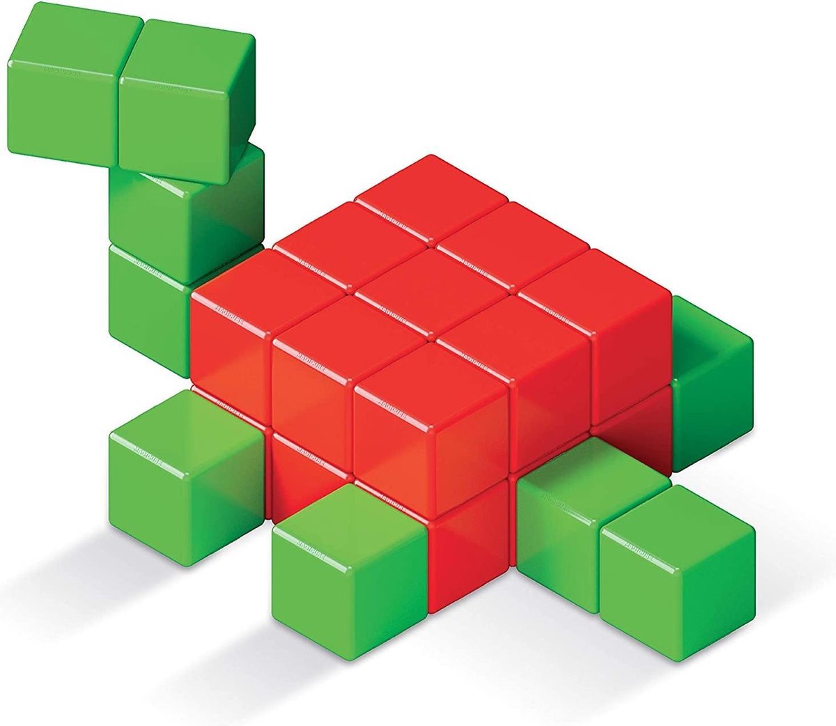 Geomag Magicube Green Line Bulk junior 128 delig
