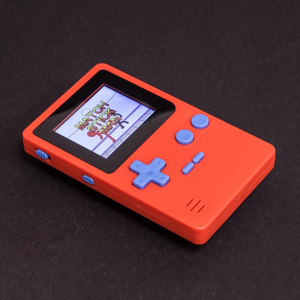 ORB spelcomputer Retro Handheld Console junior 10 cm - Rood