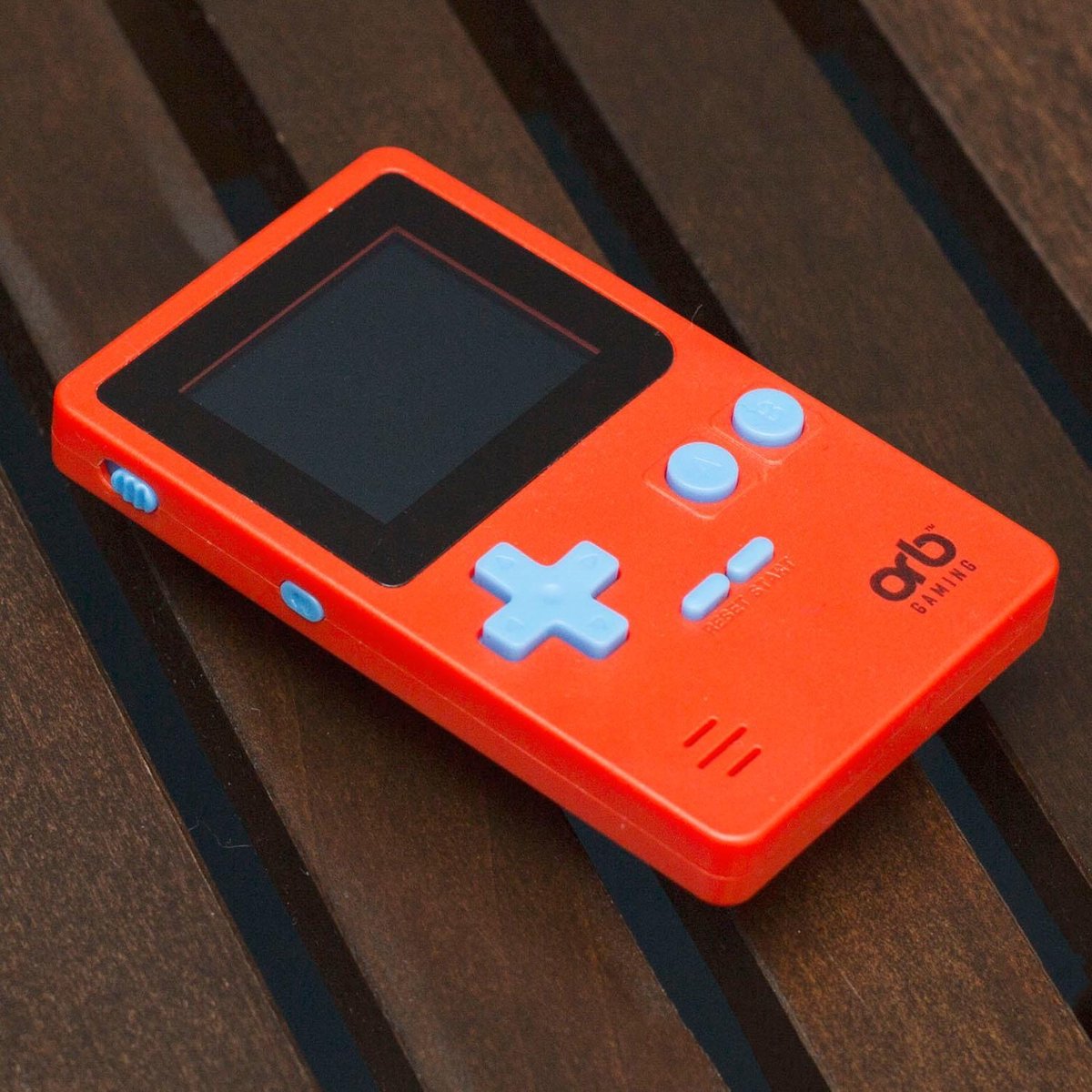 ORB spelcomputer Retro Handheld Console junior 10 cm - Rood