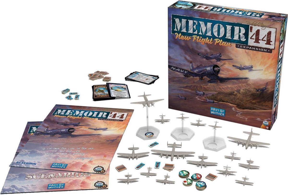 Days of Wonder speelset Memoir &apos;44 New Flight Plan - Bruin