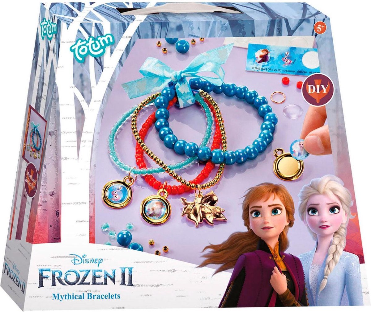 Totum maak je eigen armbanden Frozen 2 Mythical Bracelets