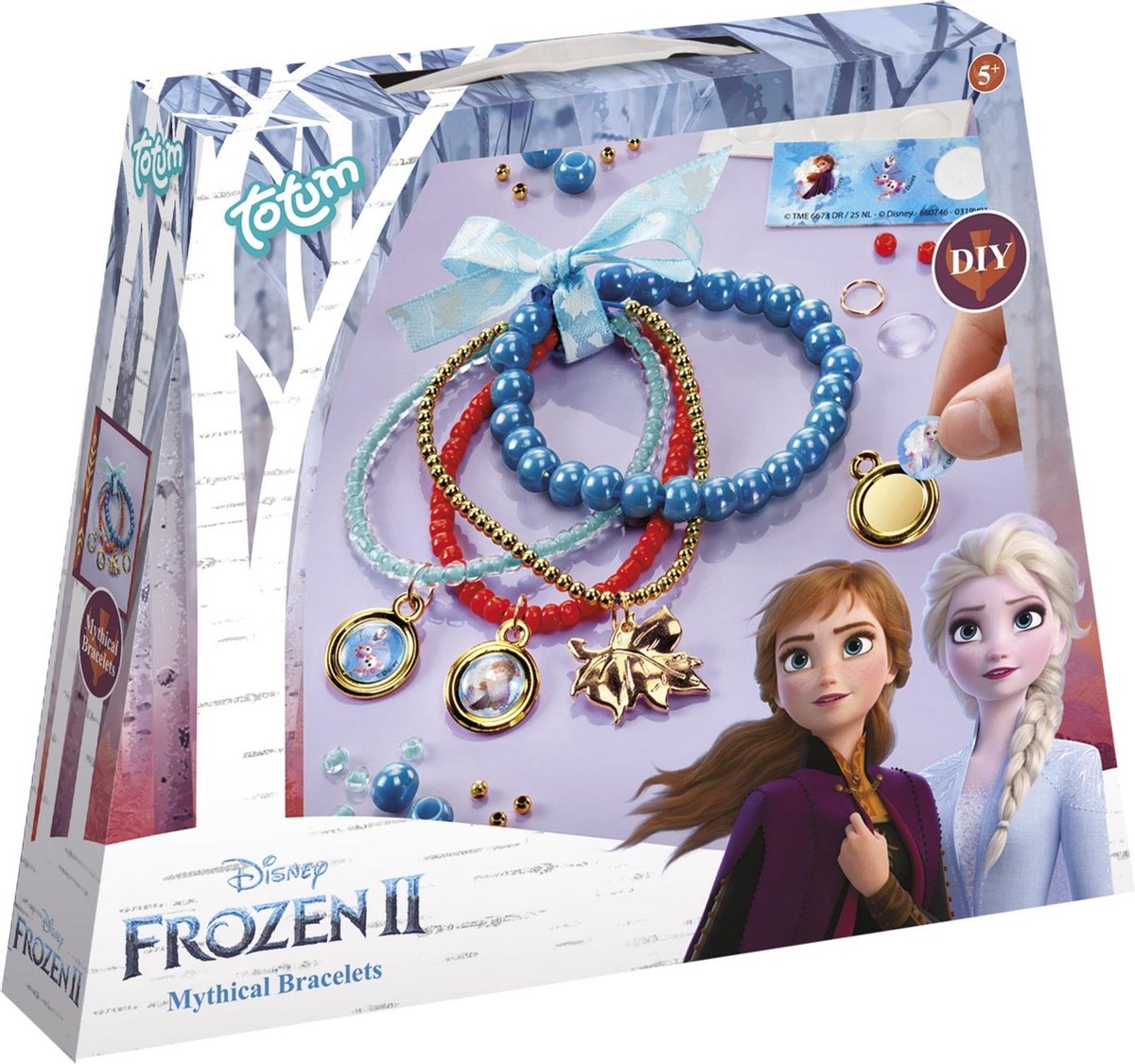 Totum maak je eigen armbanden Frozen 2 Mythical Bracelets