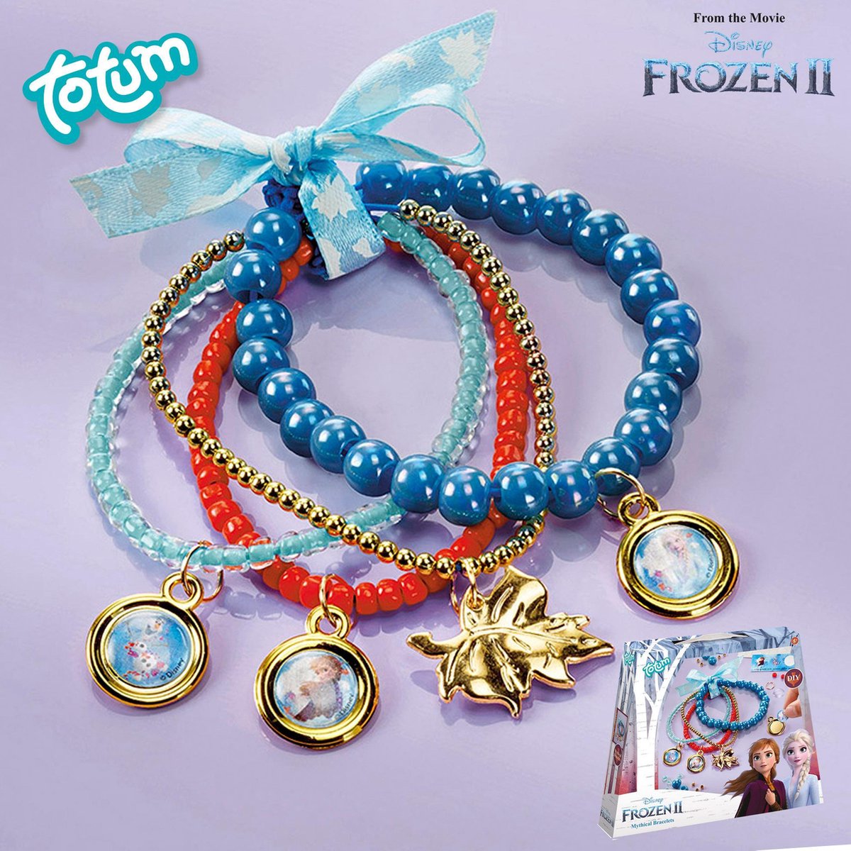 Totum maak je eigen armbanden Frozen 2 Mythical Bracelets