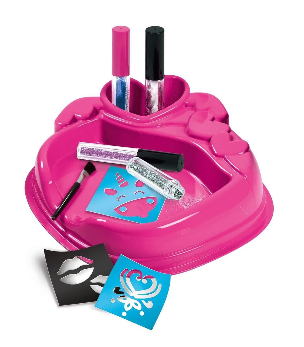 Clementoni maak je eigen glittertatoeages set - Blauw