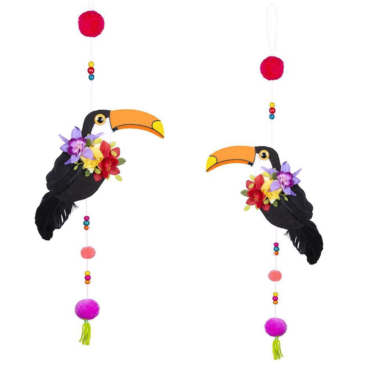 Feestbazaar Boland hangdecoratie toekan 70 cm