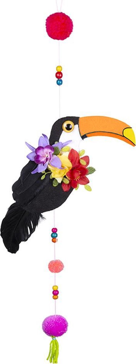 Feestbazaar Boland hangdecoratie toekan 70 cm