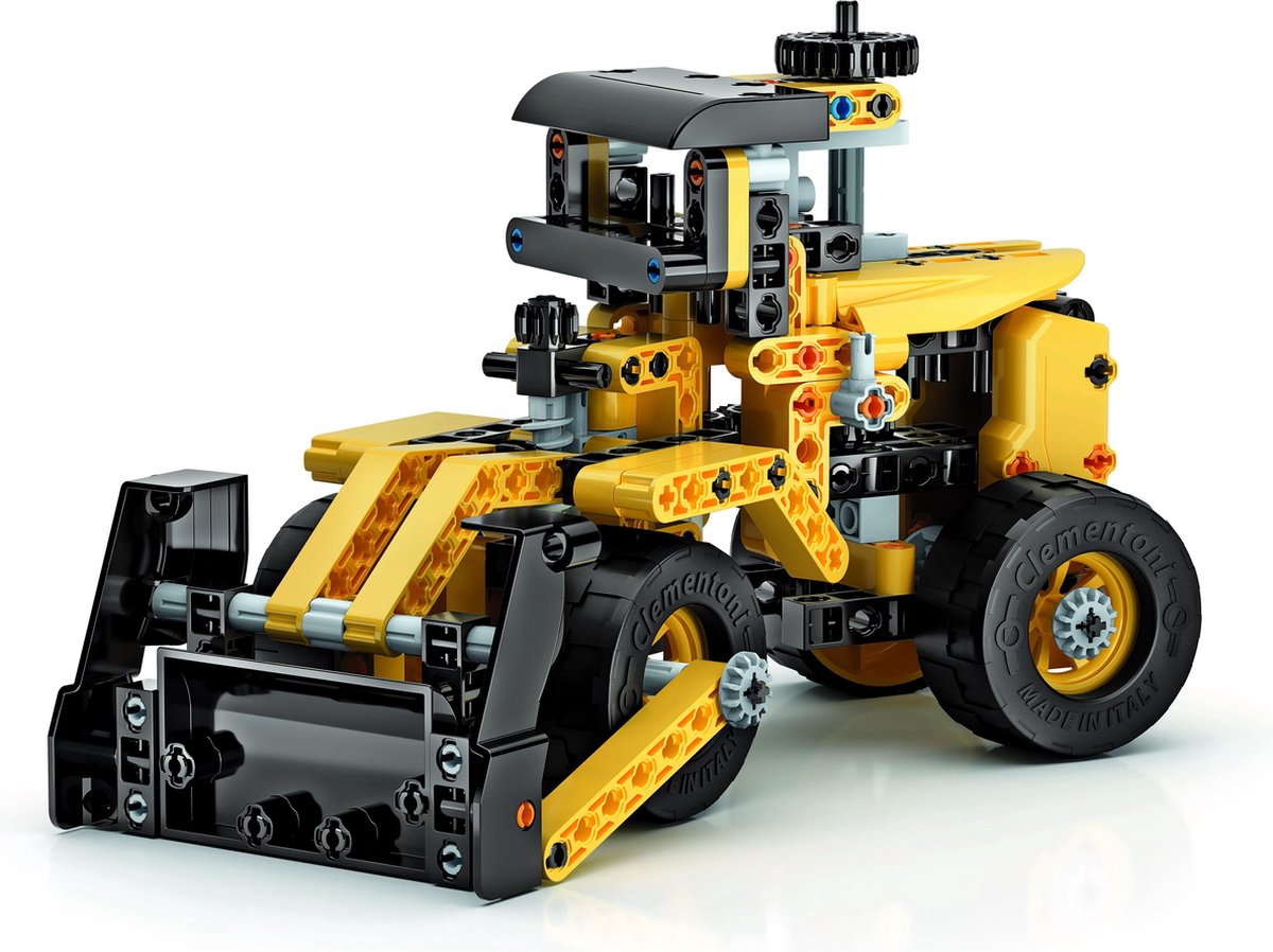 Clementoni bouwpakket Mechanica Laboratorium bulldozer