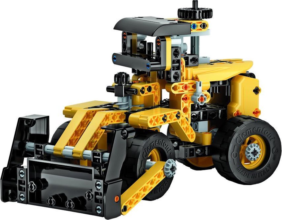 Clementoni bouwpakket Mechanica Laboratorium bulldozer