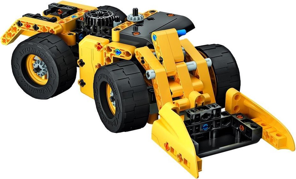 Clementoni bouwpakket Mechanica Laboratorium bulldozer