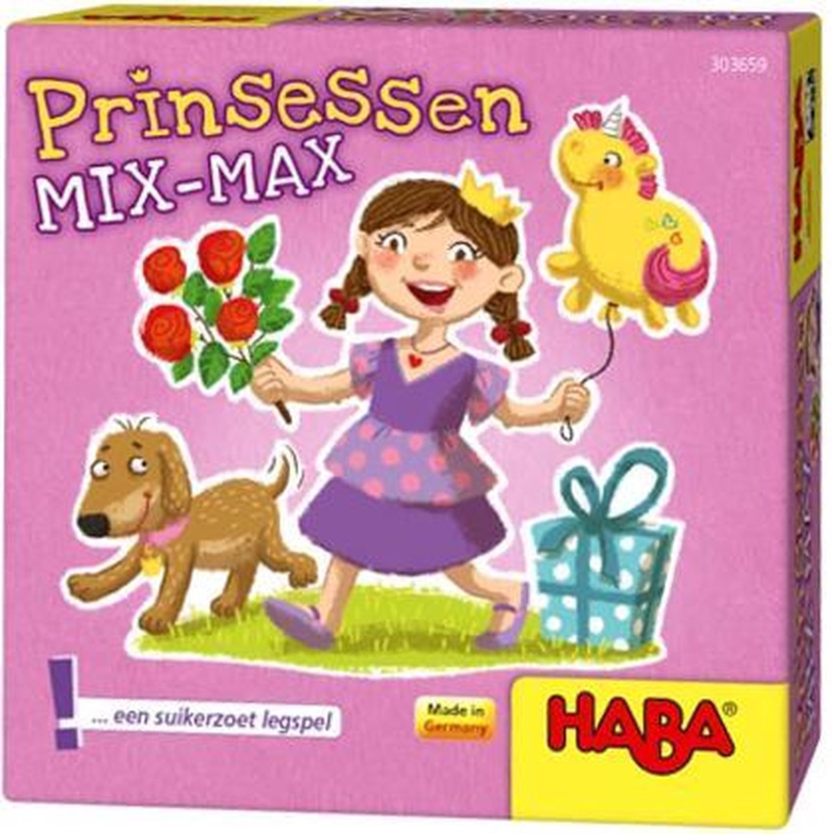 HABA kinderspel Prinsessen Mix Max (NL) - Roze