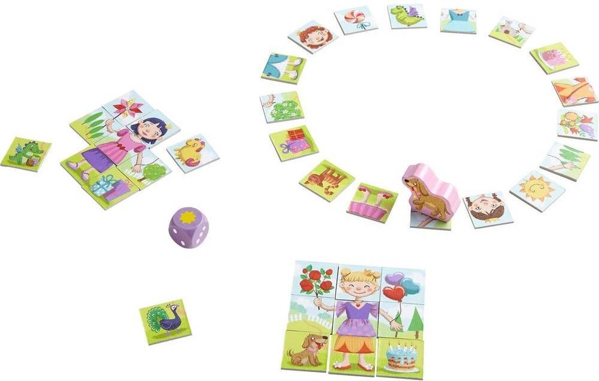 HABA kinderspel Prinsessen Mix Max (NL) - Roze