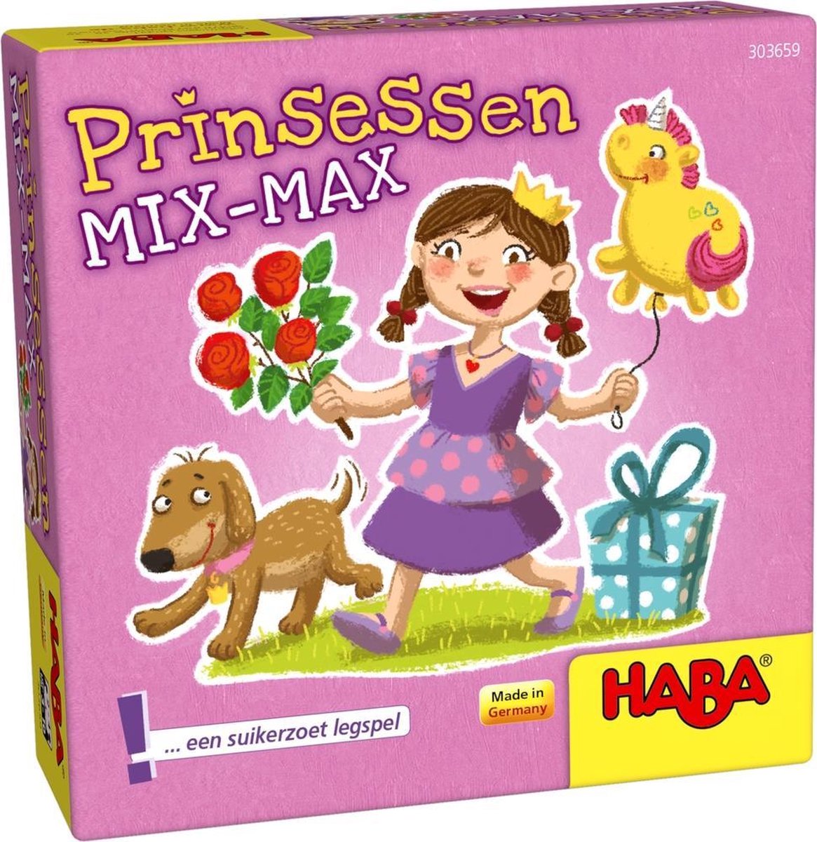 HABA kinderspel Prinsessen Mix Max (NL) - Roze