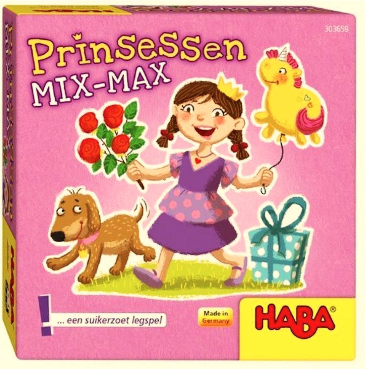 HABA kinderspel Prinsessen Mix Max (NL) - Roze