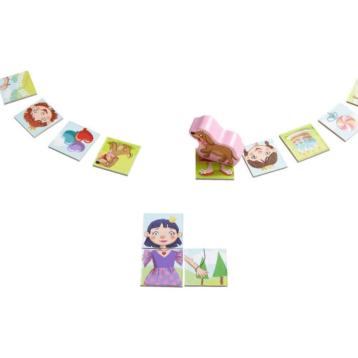 HABA kinderspel Prinsessen Mix Max (NL) - Roze