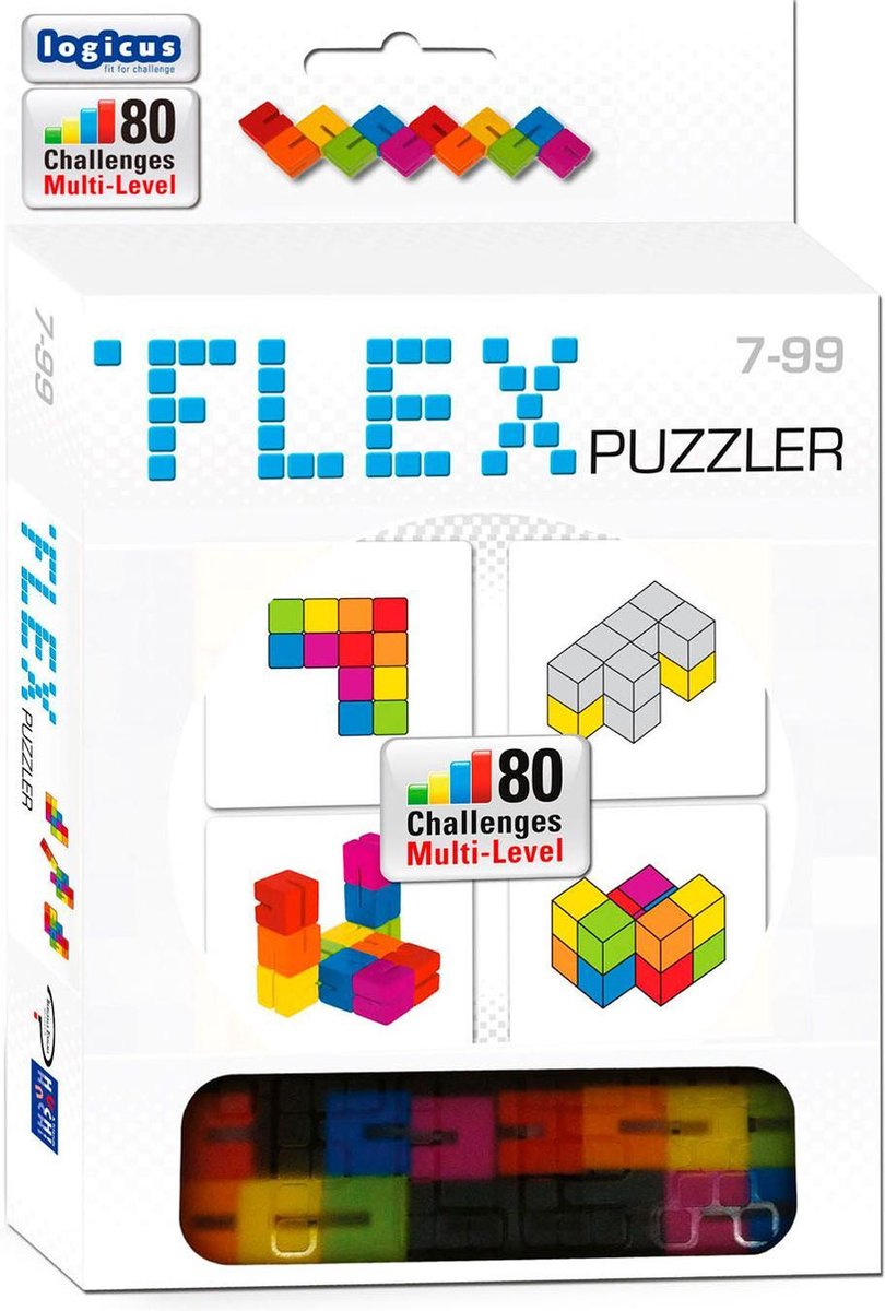 Top1Toys Enigma breinbreker Logicus Flex Puzzler junior 19,5 cm