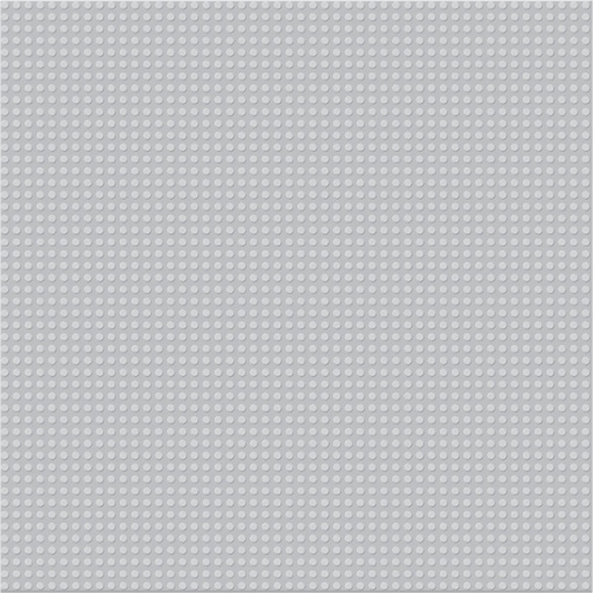 Sluban Kiddy Bricks: basisbouwplaat 40x40 cm (M38 B0182) - Grijs