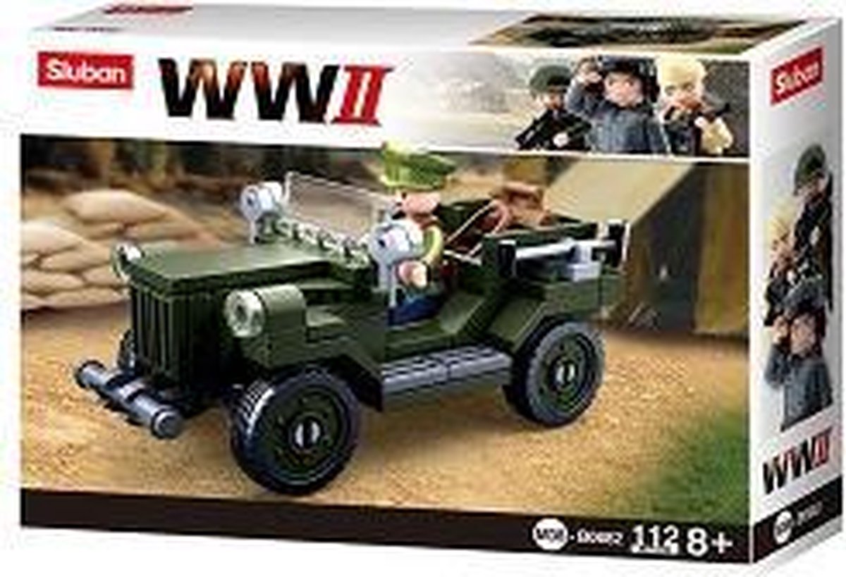 Sluban Construction: Kleine Shovel (M38 B0377B) - Geel