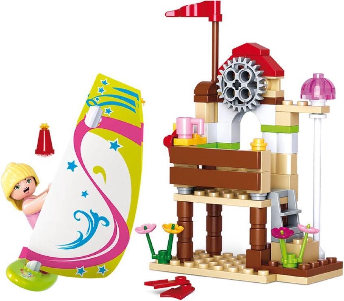 Sluban Girl's Dream: Surf Strand (M38 B0601)