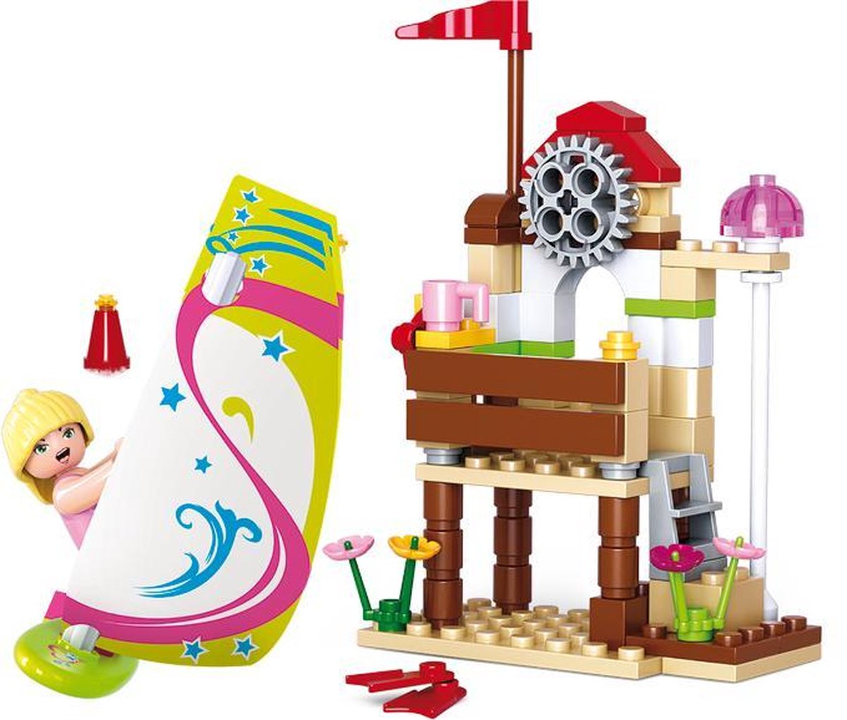 Sluban Girl's Dream: Surf Strand (M38 B0601)