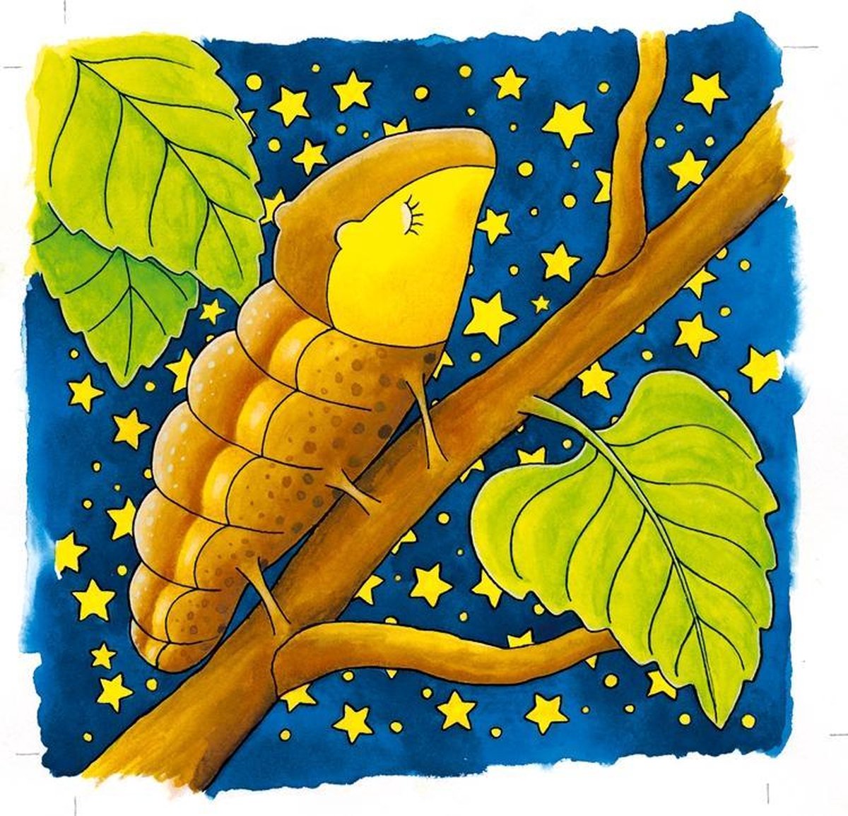 Goki vormenpuzzel 4 lagen Vlinder junior hout 44 stukjes - Bruin