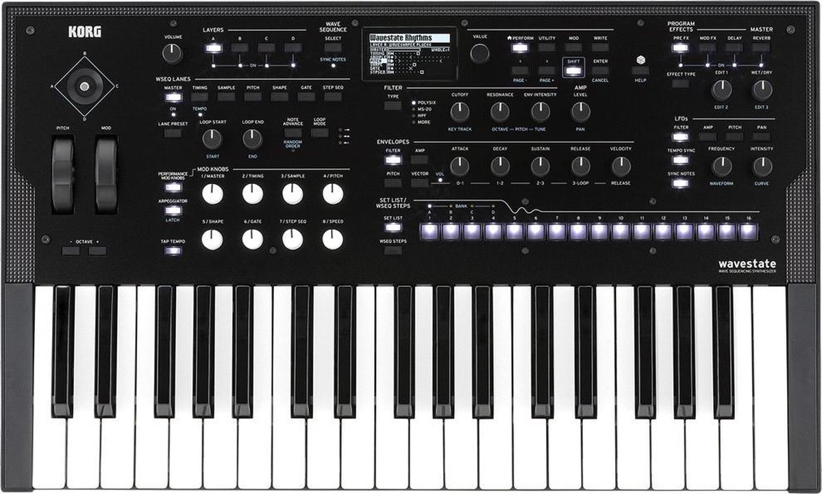 Korg Wavestate wave-sequencing synthesizer