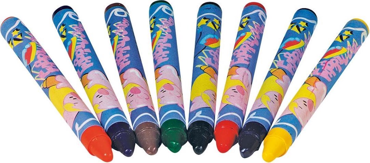 Toys Pure Textiel Krijtjes 8 Stuks