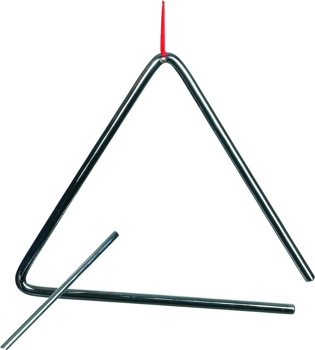 Goki Metalen Triangel 16 cm - Zwart