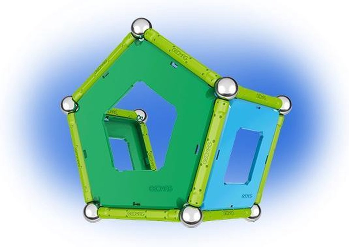 Geomag Panels groen/blauw 32 delig