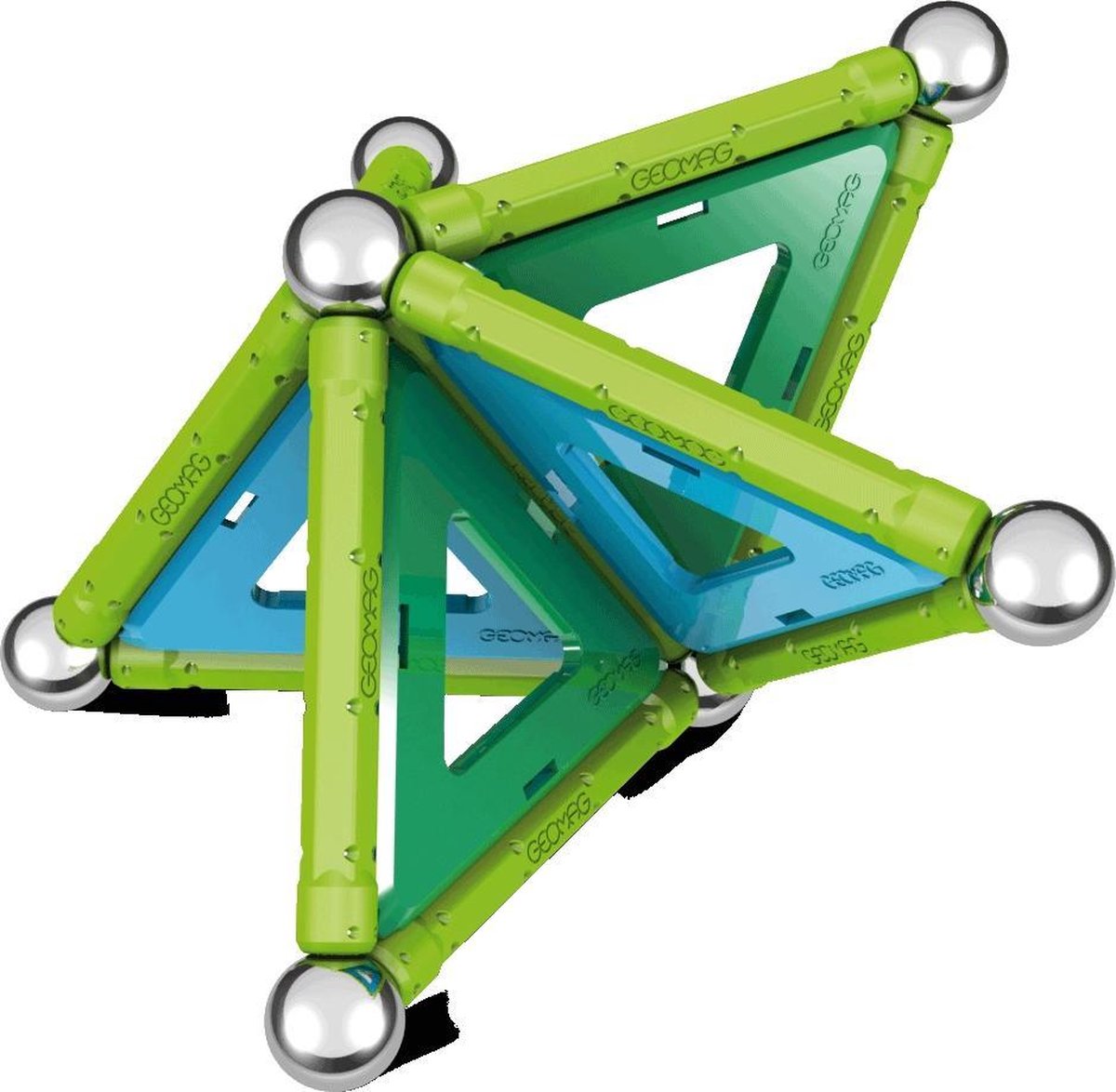 Geomag Panels groen/blauw 32 delig