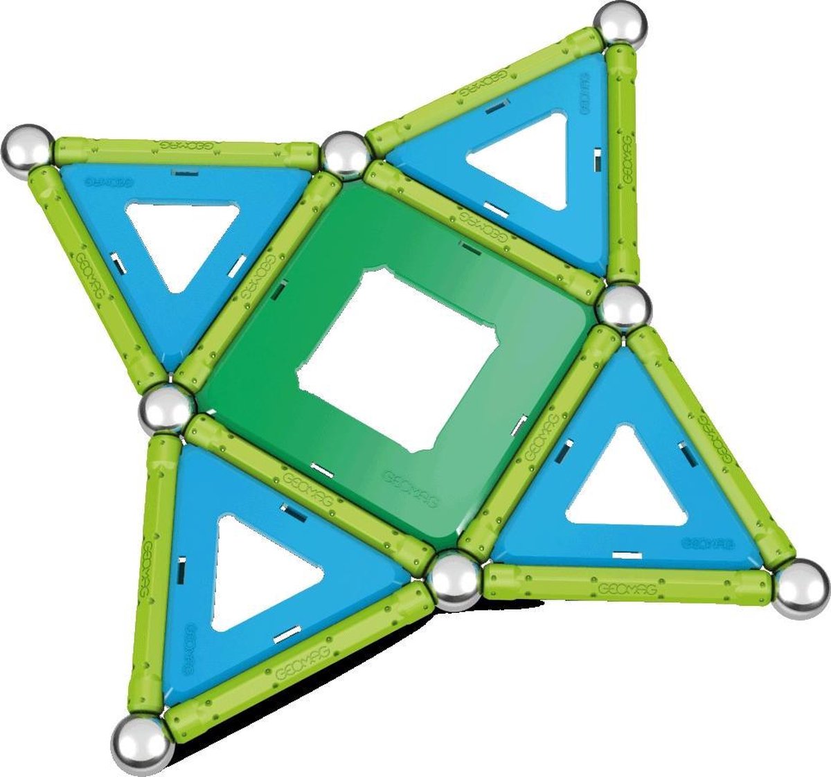 Geomag Panels groen/blauw 32 delig