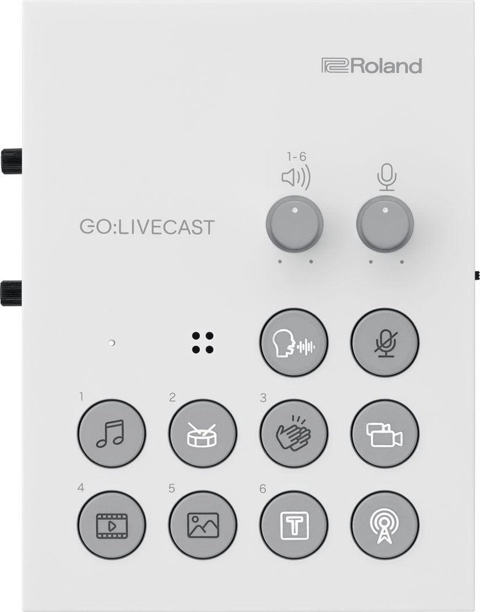 Roland GO:Livecast streaming studio voor smartphones