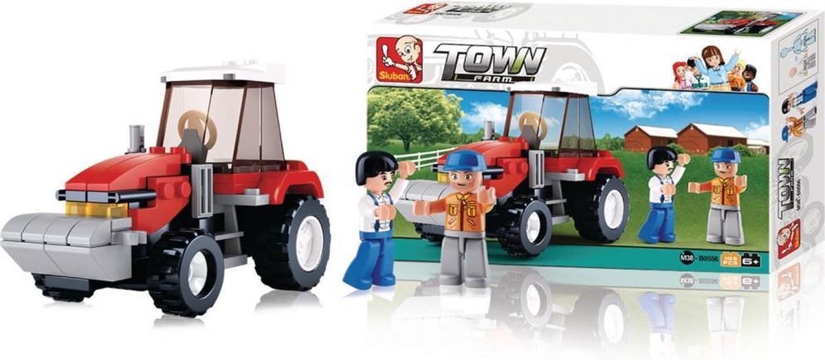 Sluban Farm: Trekker (M38 B0556) - Rood