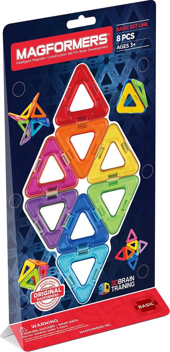 Magformers Triangle set 8 delig