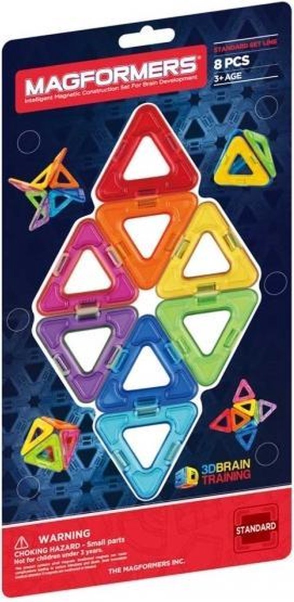 Magformers Triangle set 8 delig